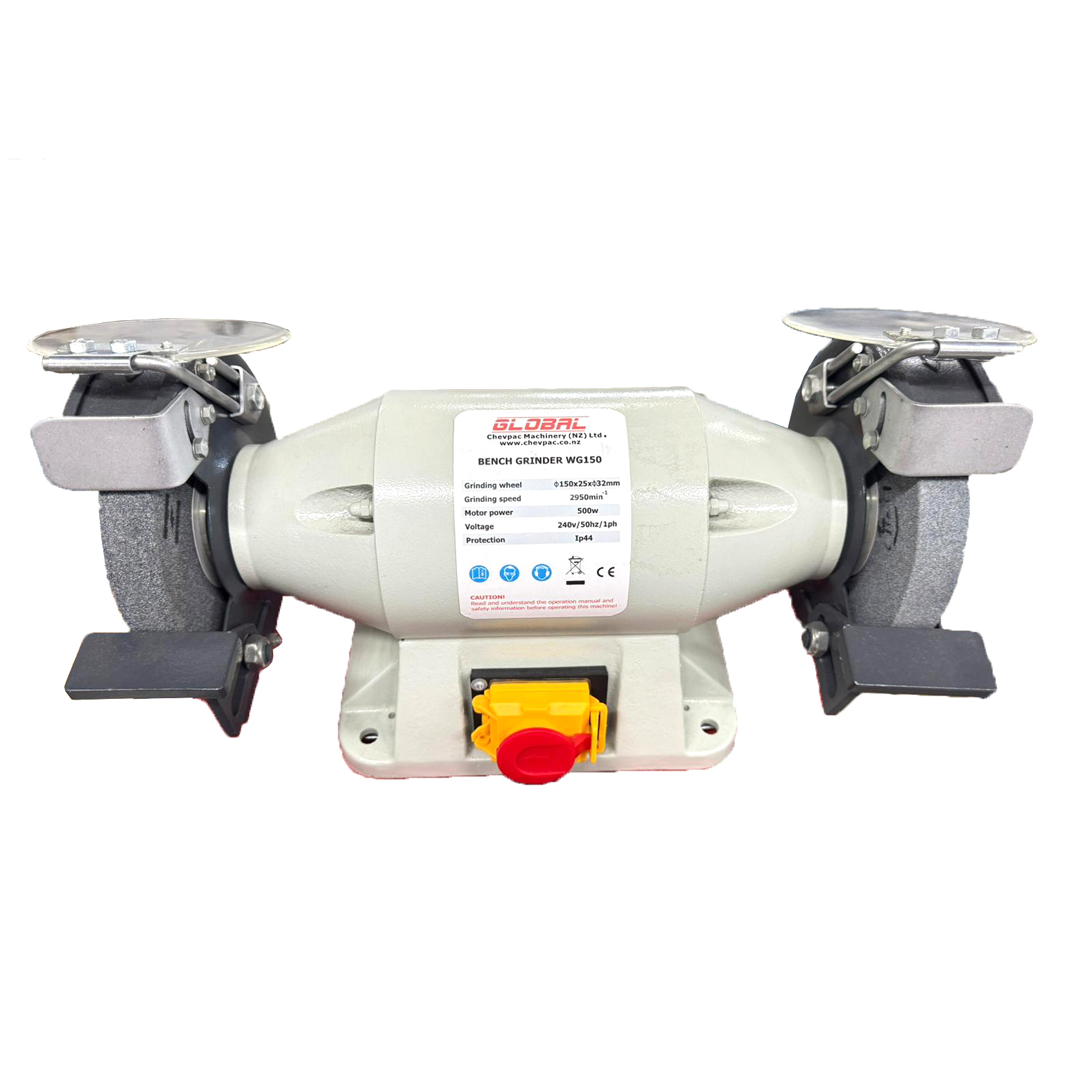 BENCH GRINDER: 6" WG-150 1PH GLOBAL 550W